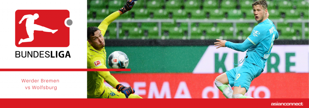 Asianodds: Werder Bremen vs Wolfsburg Odds for June 07, 2020