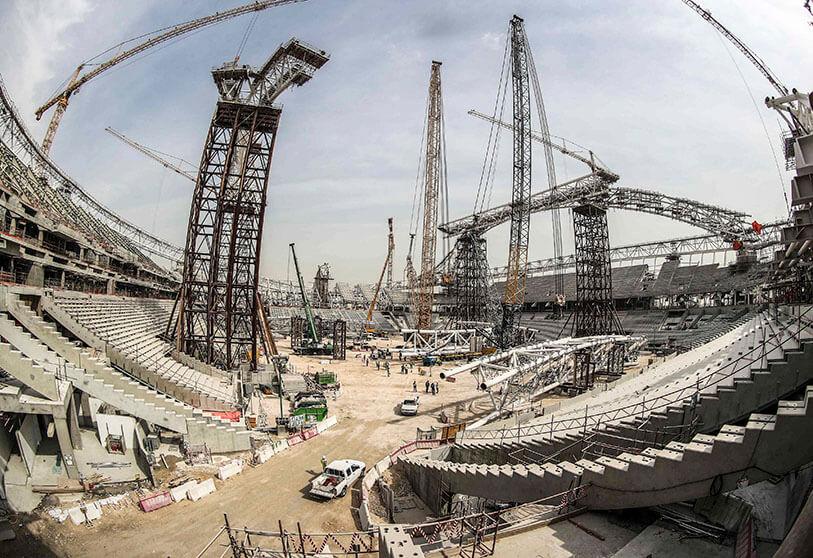 Lusail Stadium in Doha