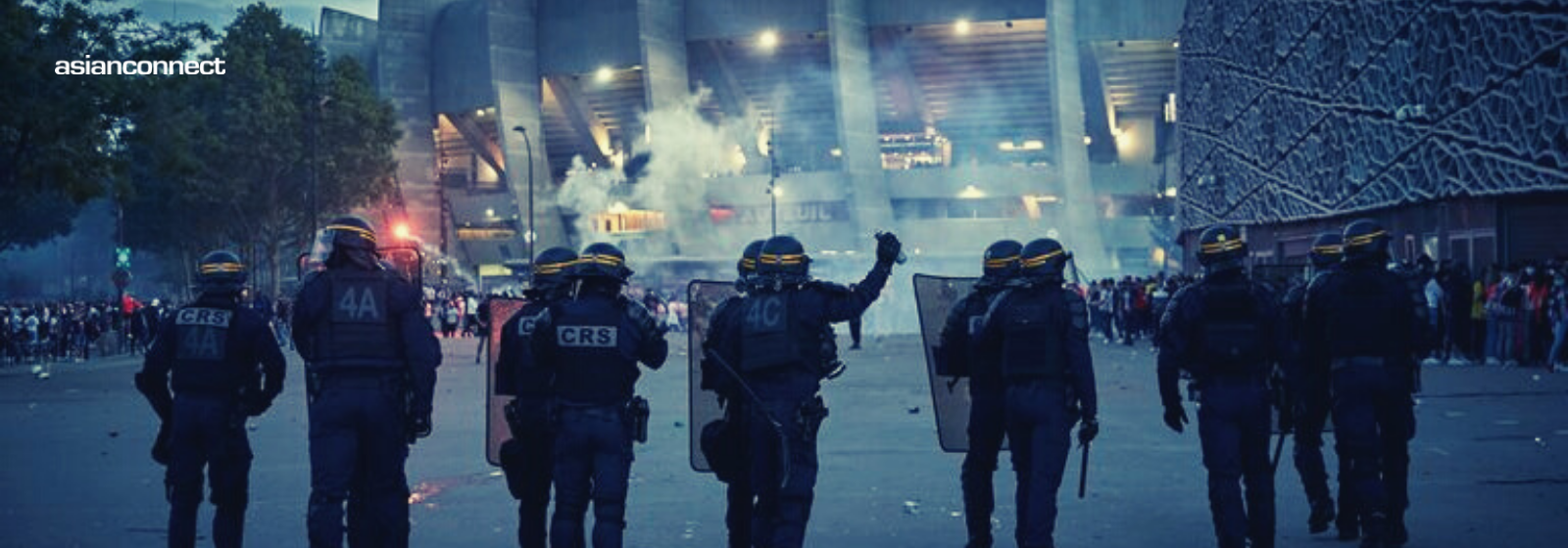 PSG Fans Clash With Riot Police After CL Loss